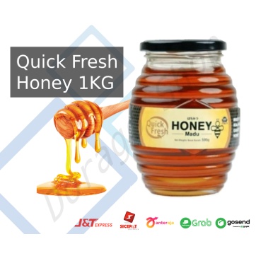 

Quick fresh honey / quick fresh madu 1000g / 1Kg original