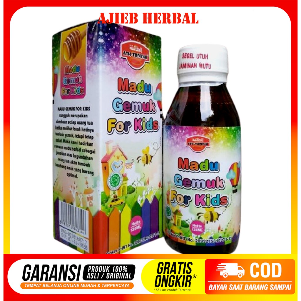 MADU GEMUK ANAK ATH THOIFAH / vitamin anak - obat penggemuk anak