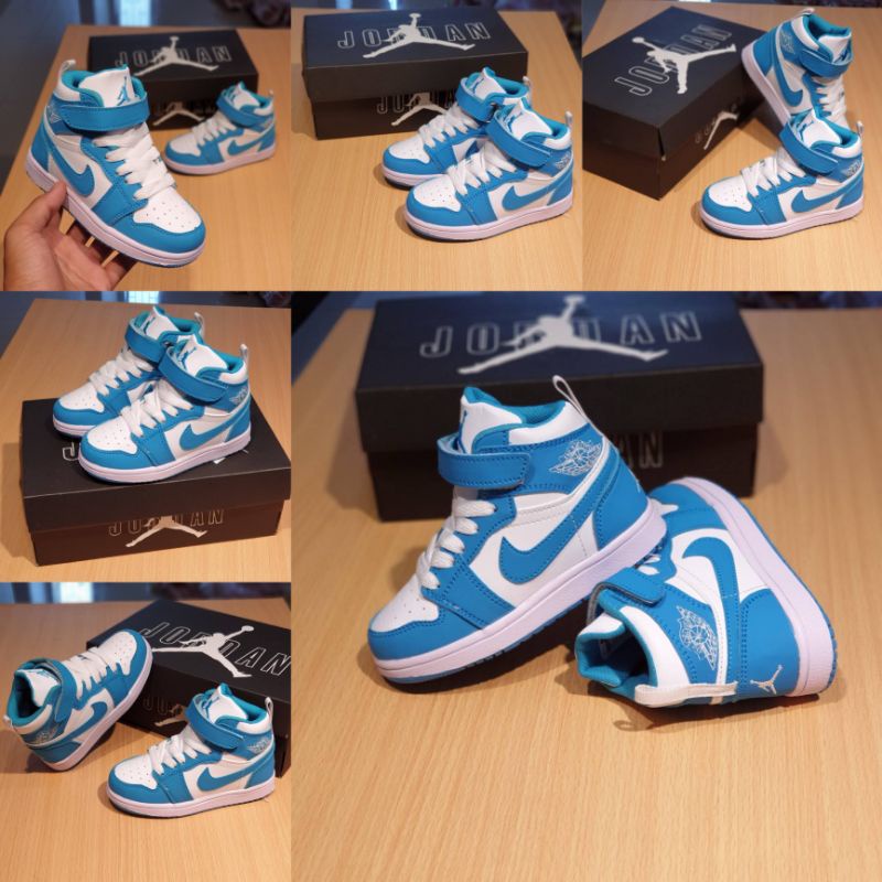 NIKE JORDAN HIGH Fasion Anak Sepatu Sneakers Anak Laki Berkualitas Dan Sporty Sepatu Anak Laki dan Sepatu Jordan Kids Sepatu Anak Laki Laki umur 1 2 3 4 5 6 7 8 9 10 Tahun Sepatu Anak Sneakers Laki Laki Perempuan Nike Grade Original