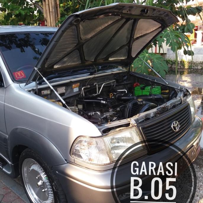 Open DS] aksesoris variasi hidrolik kap mesin kijang kapsul lx.lgx.lsx.krista