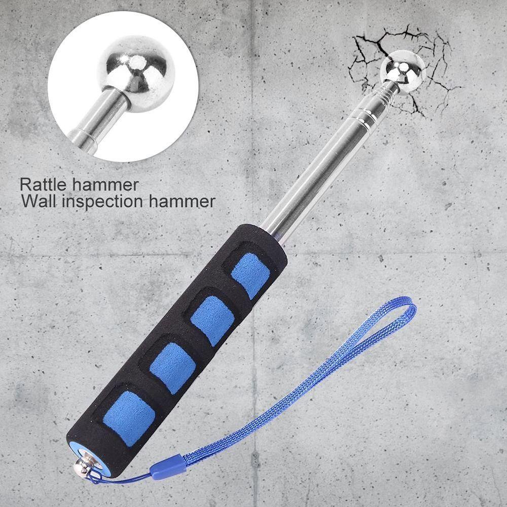 Populer Check Hammer Penebalan Alat Inspeksi Rumah Plafon Ubin Deteksi Telescopic Wall Check Hammer