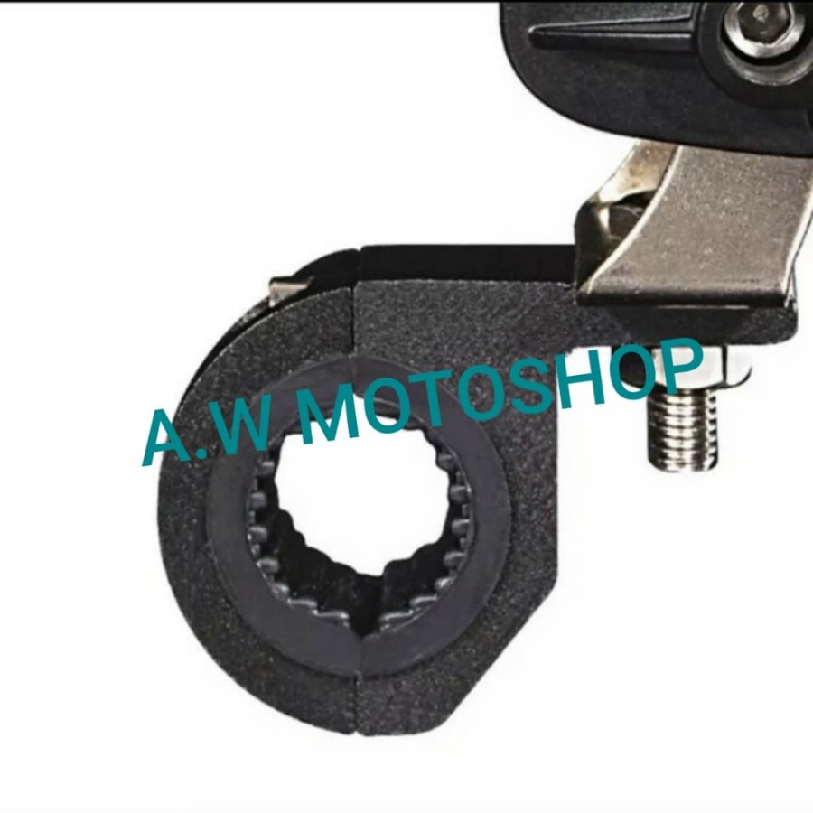 promo discount Crashbar Besi Dudukan Lampu Sorot Led Bracket Breket Klem Stang Motor Holder Stang Lampu Tembak universal bebek matic trail fatbar nmax xmax lexi aerox ninja satria fu byso m3 fino dll