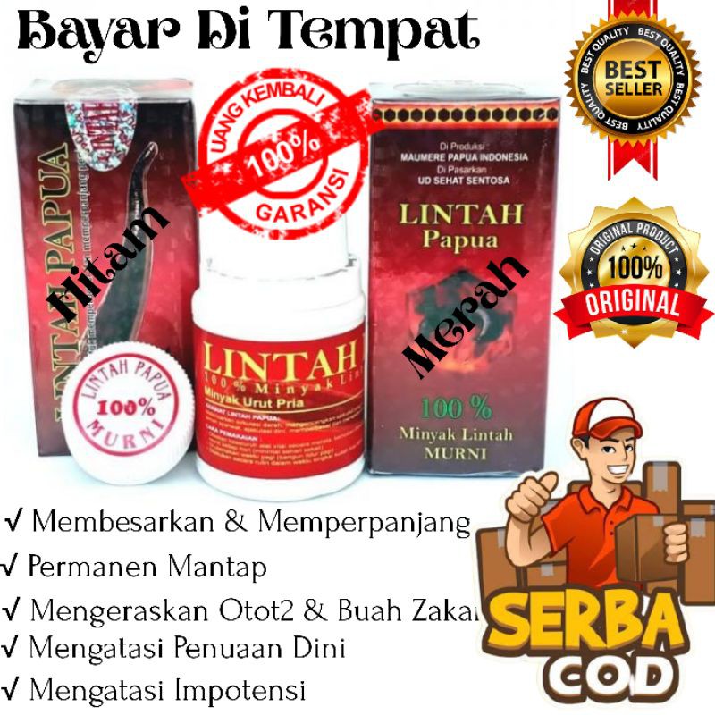 Minyak Lintah Papua Hitam Dan Merah Shopee Indonesia