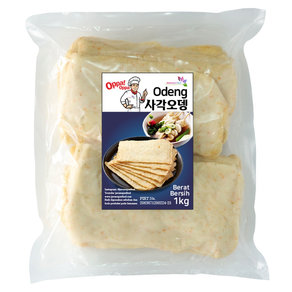 

Odeng Oden Eomuk Korea Fish Cake 1kg Halal