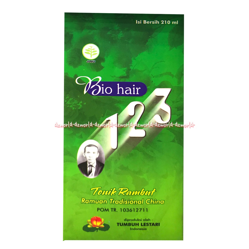 Bio Hair 123 Hair Tonic Tonik Rambut Penyubur Rambut Biohair 123 210ml