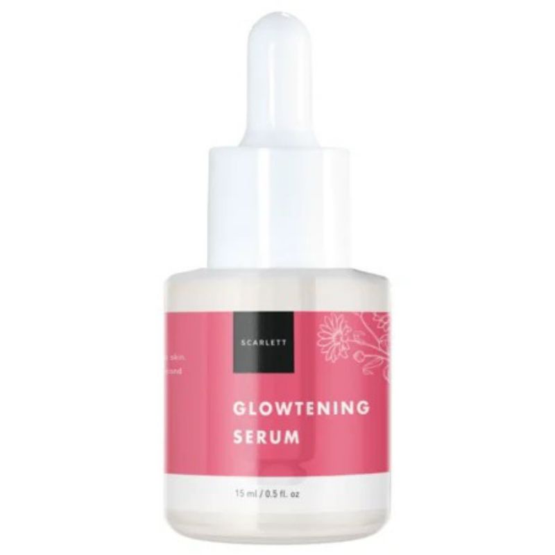 (READY) SCARLETT WHITENING  GLOWTENING SERUM/ CREAM - SERUM ACNE - SERUM BRIGHTLY EVER AFTER