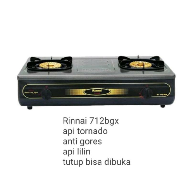 Rinnai kompor 712 bgx api turbo 2 tungku