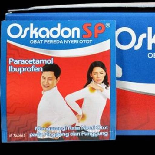 Oskadon dan Oskadon SP tablet strip