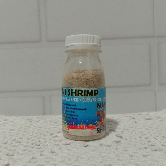 MINI SHRIMP MASTER 30 GR MAKANAN PAKAN IKAN HIAS CUPANG GUPPY LOUHAN 30gr