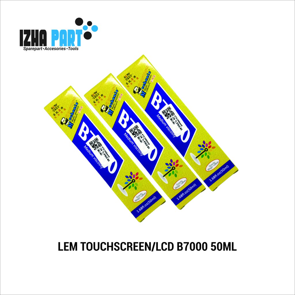 

LEM TOUCHSCREEN LCD BENING MERK B7000 BERKUALITAS TINGGI SUPER REKAT