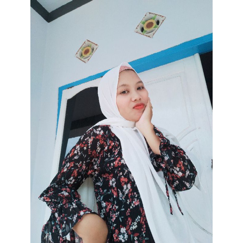 PASMINA BROKEN WHITE CERUTY BABYDOLL180x75