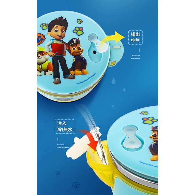 ORIGINAL PAW PATROL stainless tableware