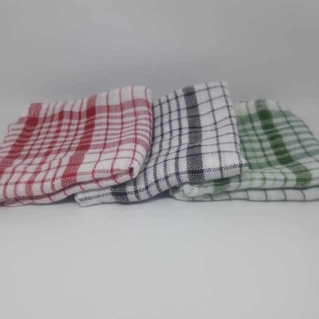 Serbet kotak putih warna