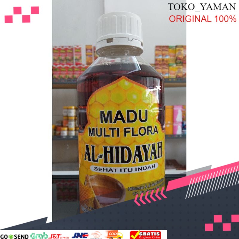 

madu multiflora 1500gr madu murni Al hidayah multi flora asli original