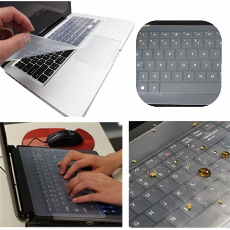 【P&amp;T】Support COD 10.0/14.0/15.6 inch Universal Silicone Skin Cover Keyboard Protector Skin