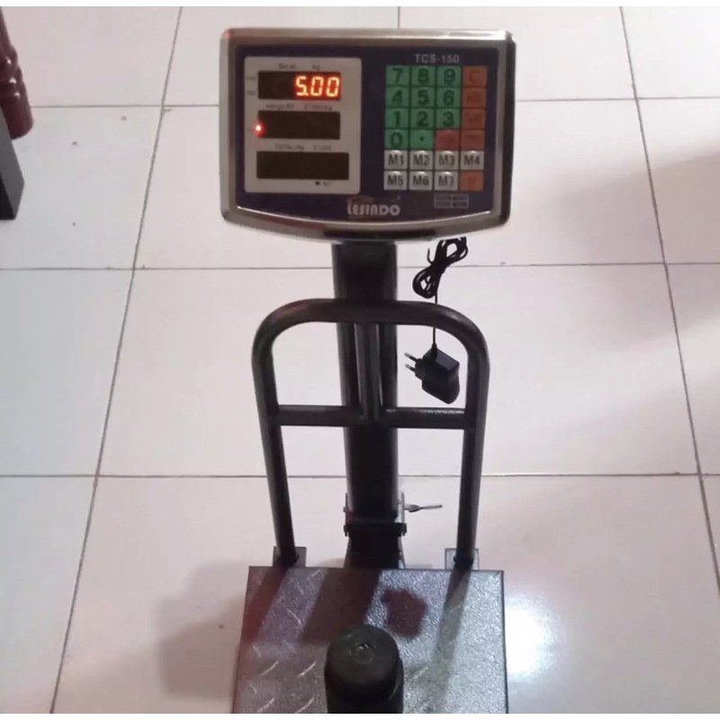 LS 300kg Timbangan duduk digital 300 kg / Timbangan barang / Electronic Platform Scale 300 kg