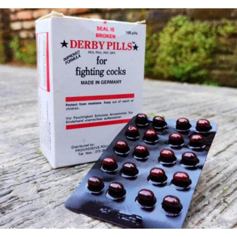 Derby pills vitamin ayam aduan sebelum laga