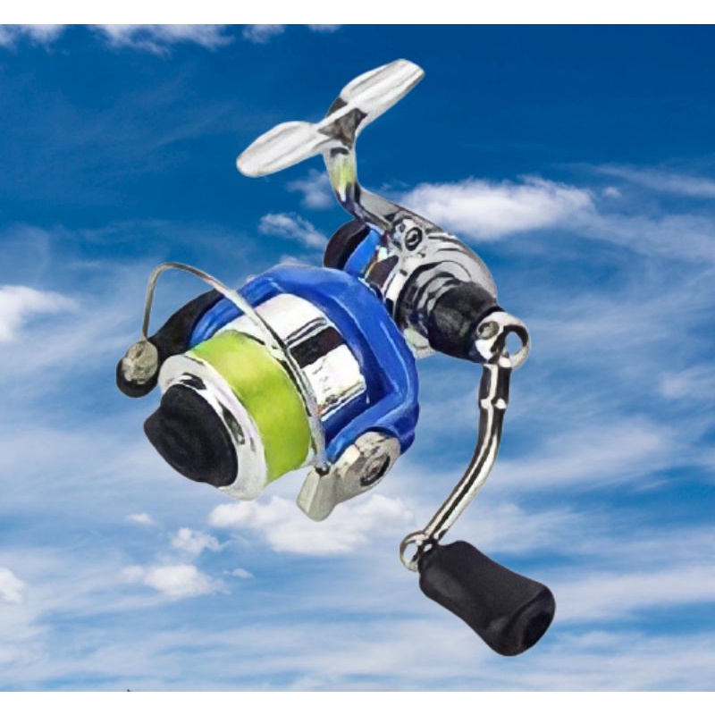 Murah _ Spinning Fishing Reel Aluminium Alloy XM100, Rasio Gear 4: 3: 1