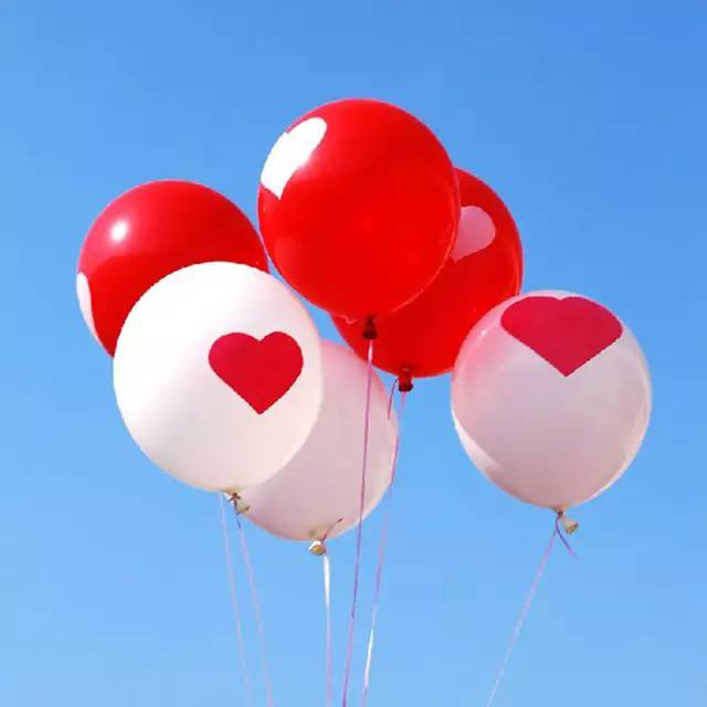 BALON LATEX LOVE/BALON HATI/BALON PESTA/DEKORASI PESTA