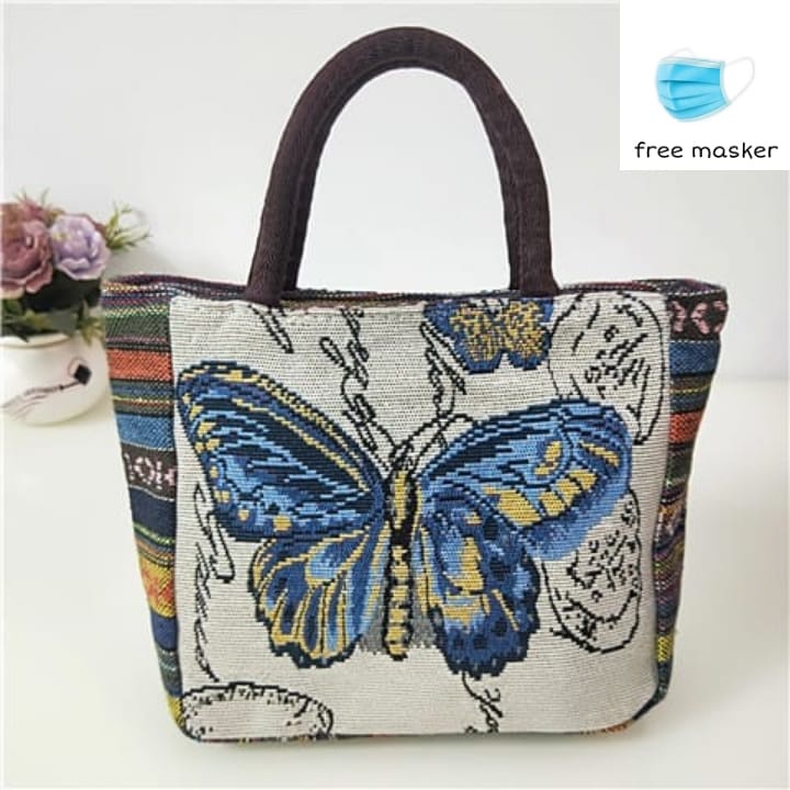 BUTTERFLY/TAS WANITA MURAH TOTEBAG