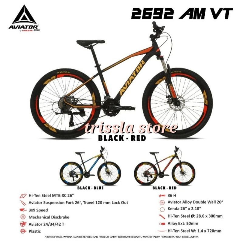 MTB STEEL 2692 AM VT AVIATOR 26"