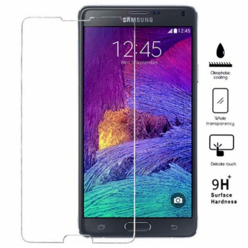 Samsung Note 3 Note 4 Note 5 tempered glass anti gores kaca bening