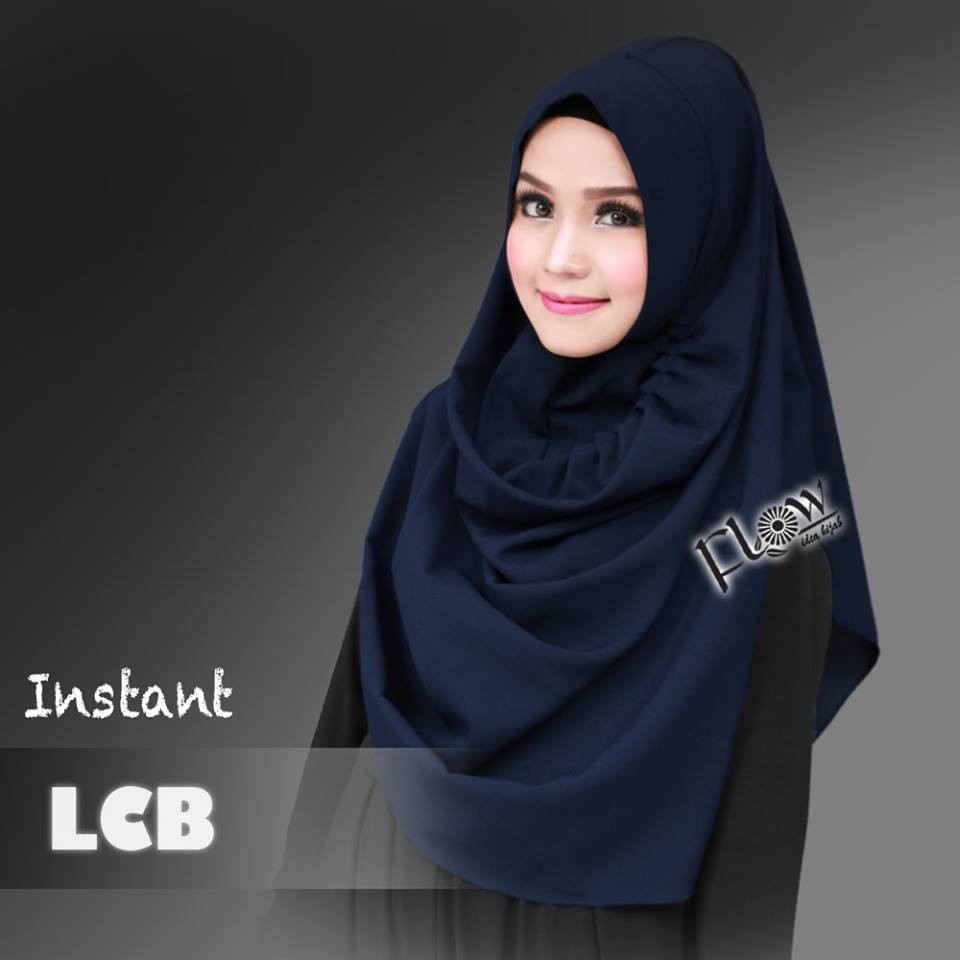 Instan LCB / Hijab Jilbab Instant L.C.B. Pashmina Instan Laudia Chyntia Bella / Kerudung Diammond