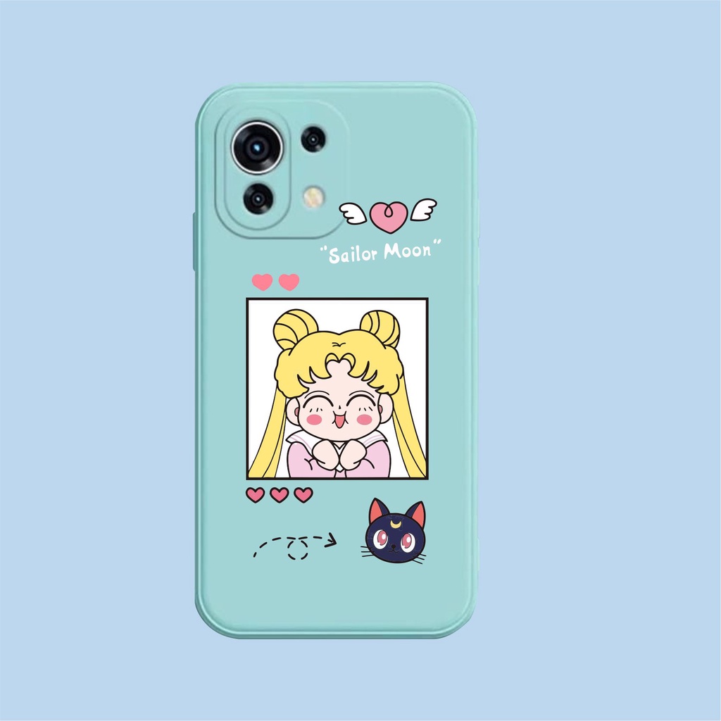 [KSE3] Case Samsung A03 A03S A11 A12 A20S A22 A23 A32 A30S A50S A50S A51 A52 A53 Softcase Pokemon Sailormon