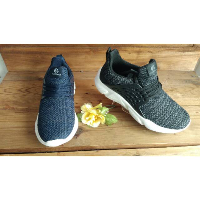 Sepatu pria phoenix randal hitam/navy