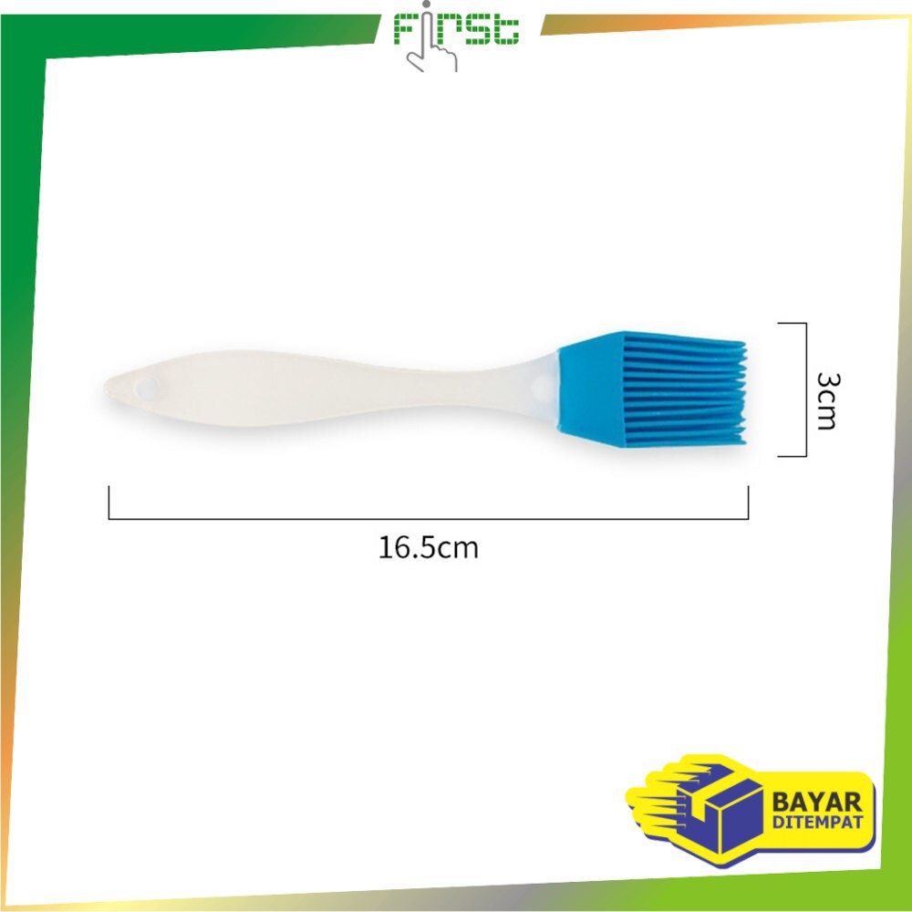 *COD*FH-C148 Kuas Mentega Silikon Kuas Oles Minyak Barbeque Anti Panas Kuas Roti Baking Brush Alat-5