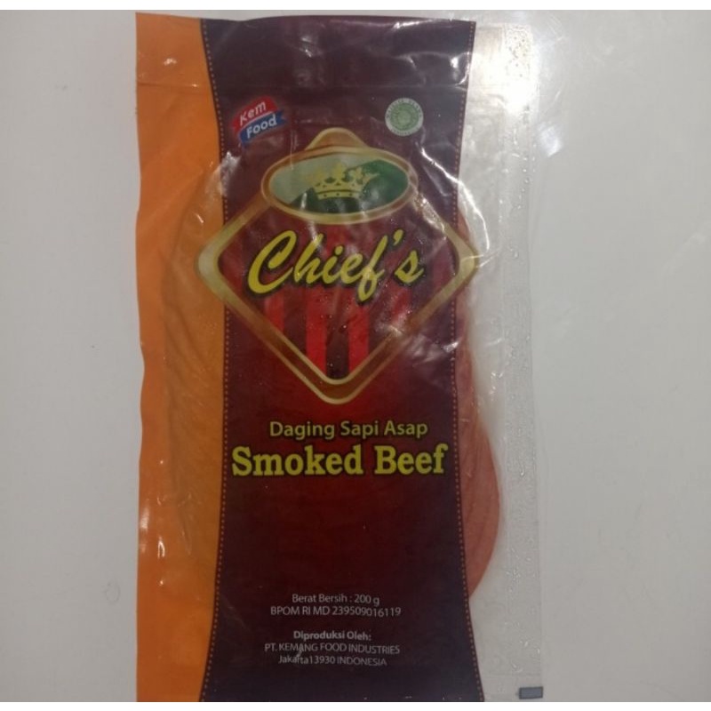 daging smoked beef kemfood 200gr