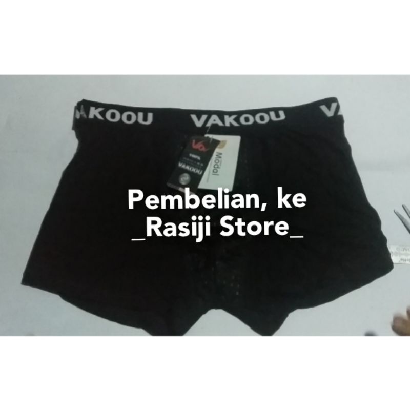 celana dalam kesehatan pria boxer VAKOOU asli original magnet bisa nempel, tolong baca deskripsi dul