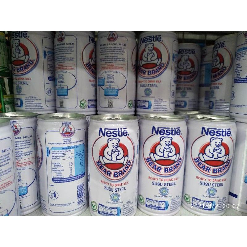 BEAR BRAND Susu Murni isi 10 Kaleng