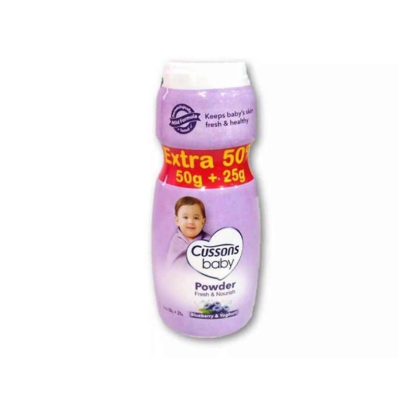 BEDAK BAYI - CUSSONS BABY POWDER 75/150/500 gr