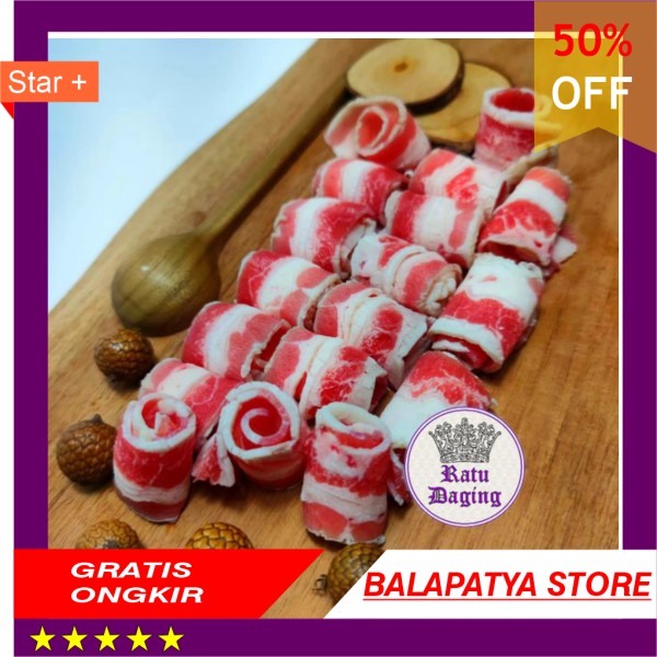 

USA Beef Slice - Juicy Tender High recomend Resto Quality 500gr pack