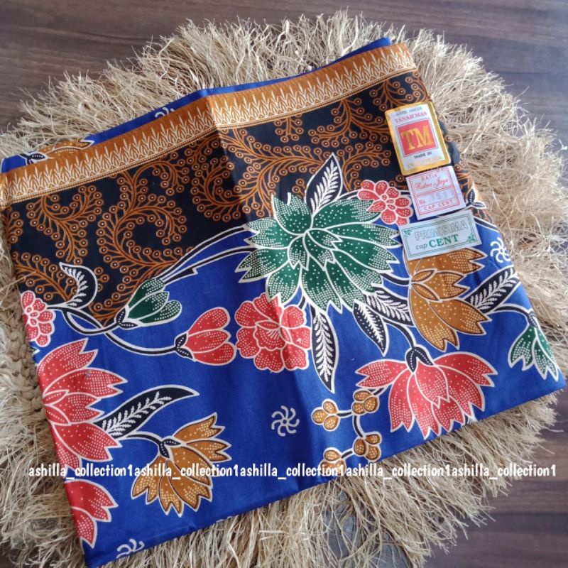 Kain Panjang Batik Halus TM / Kain Jarik Batik Halus / Samping Kebat Panjang