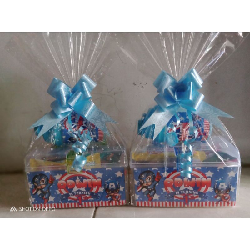 

paket snack dan souvenir box + tumbler custom