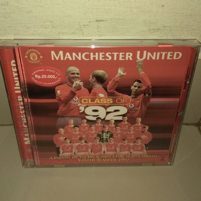 VCD Manchester United Original Class Of 92