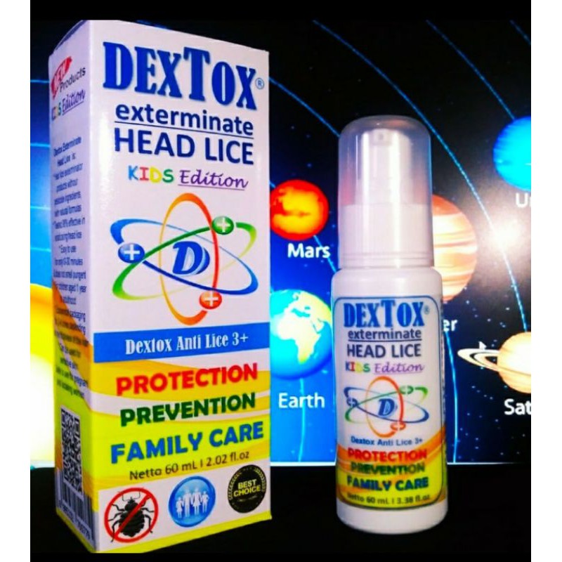 Obat Pembasmi Kutu Rambut Anak 10 Menit Basmi Sampai Ke Telurnya Dextox Exterminate Head Lice Shopee Indonesia