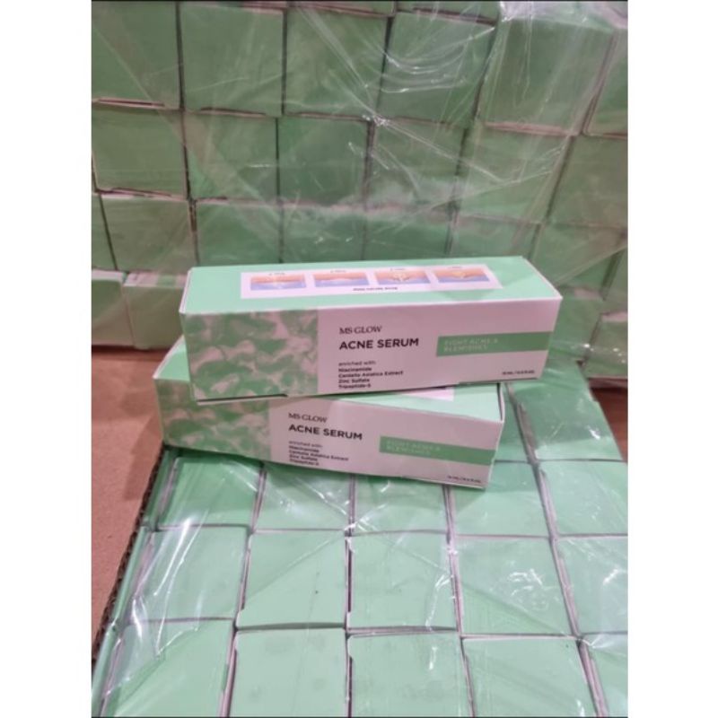 SERUM ACNE MS GLOW Original untuk kulit berjerawat beruntusan dan berminyak