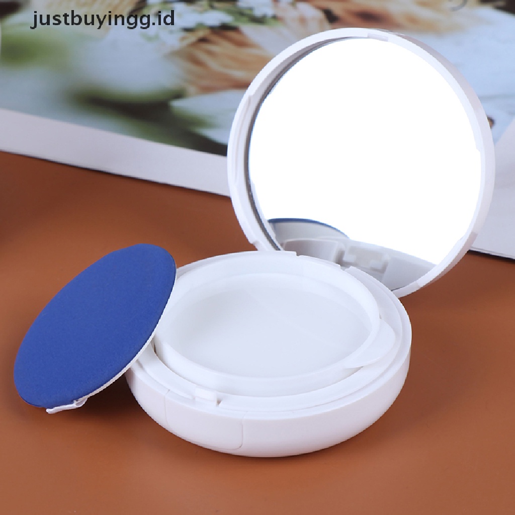 (Justbuyingg.Id) Kotak Cushion Bb Cream Dengan Spons Puff