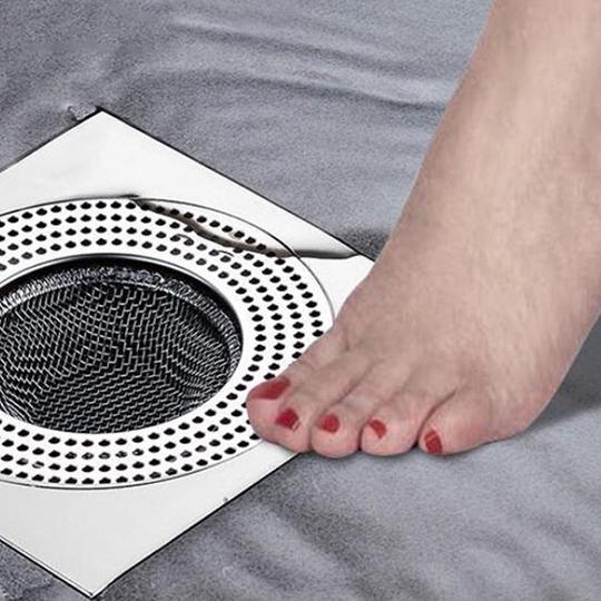 ☻ Saringan Air Kamar Mandi Stainless Steel Filter Strainer / Saringan Penutup Lubang Kamar Mandi / S