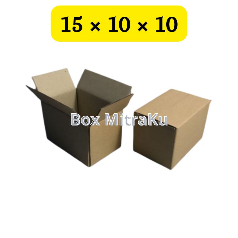 

Kardus Packing UK 15×10×10 Box Package Karton Polos New