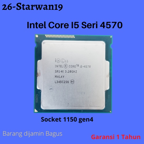 Procsesor core i5 seri 4570 Intel