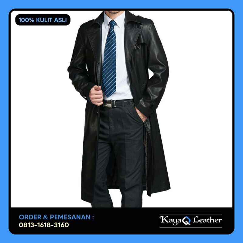 jubah kulit asli domba terbaru