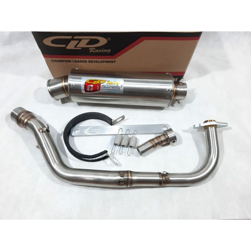 Knalpot Original CLD Type C1 Bulat C1 Oval Vario 125 Vario 150