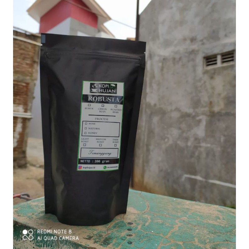 

Kopi Hujan Robusta Temanggung (200 gram)