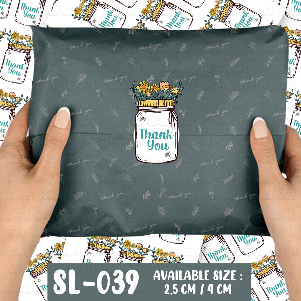 

[GIANT PALACE] 135 PCS LABEL PRODUK / THANKYOU STICKER / STICKER THANK YOU MURAH SL 039