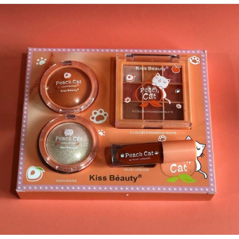 

KISS BEAUTY PEACH CAT SET