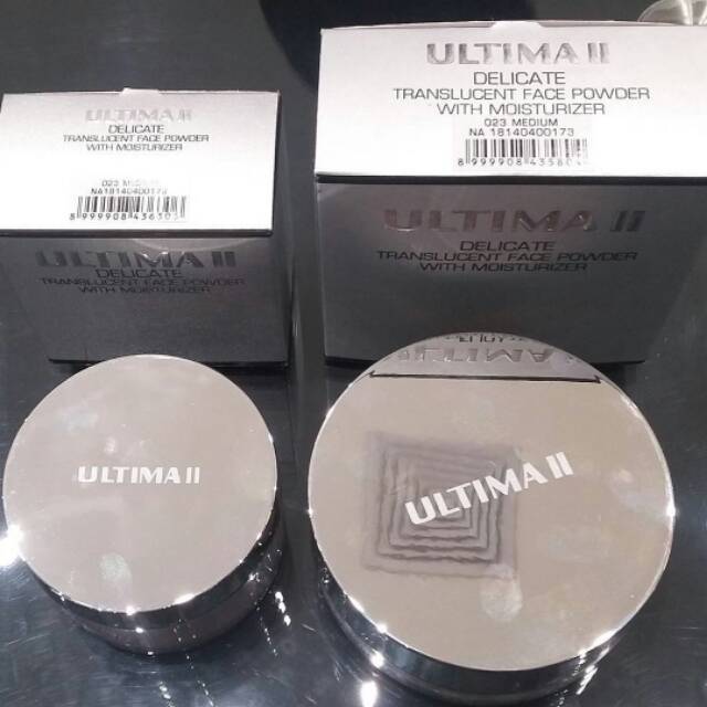 ❤ MEMEY ❤ ULTIMA II Delicate Translucent Face Powder with Moisturizer (Tersedia ukuran 24gr &amp; 43gr)